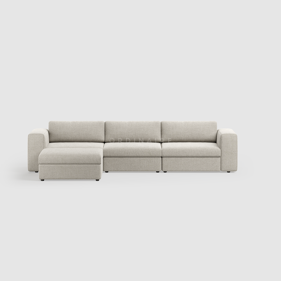 Puffy sofa - 4 piece sectional