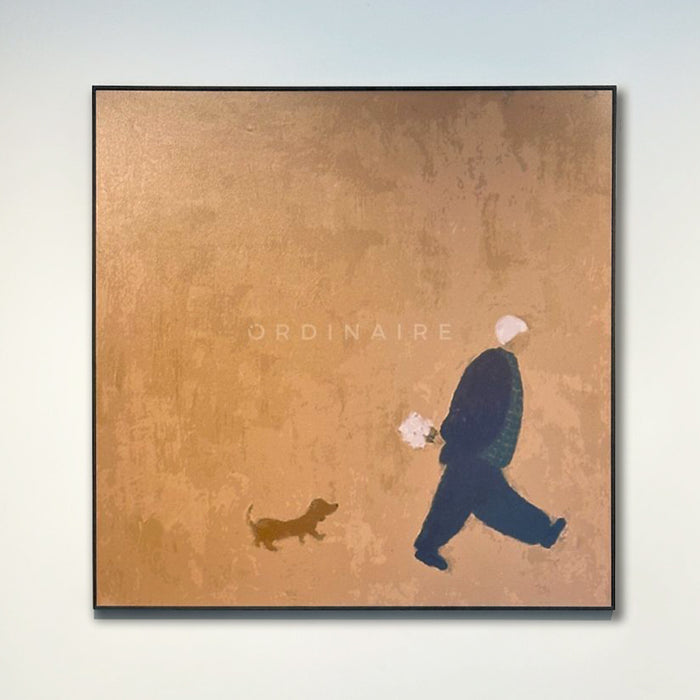 QUIET COMPANION PAINTING