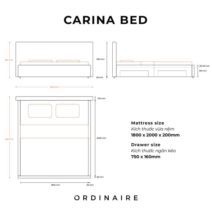CARINA BED