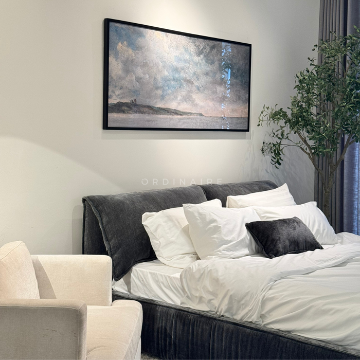 COASTAL SCENE WITH CLIFFS PAINTING