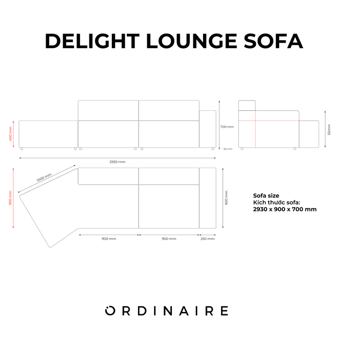 DELIGHT LOUNGE SOFA