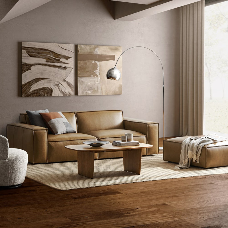 LEATHER BOLD SOFA (2-seater)