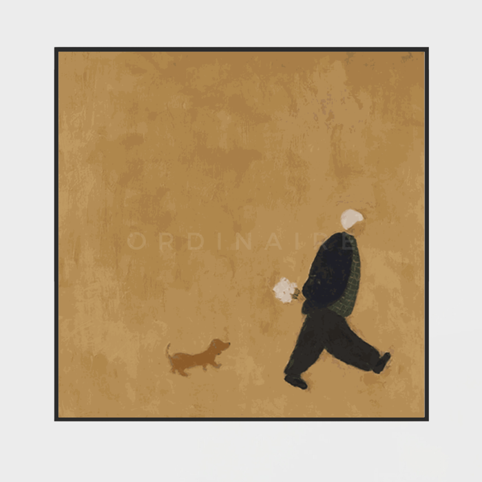 QUIET COMPANION PAINTING