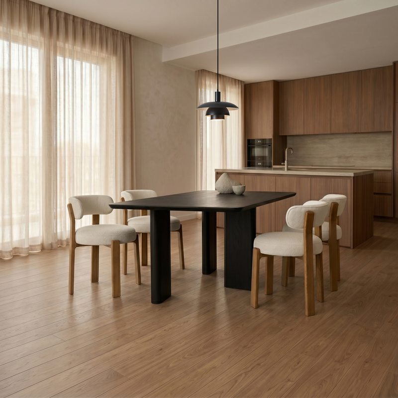 SERENE GRAIN - DINING ROOM SET - Essential