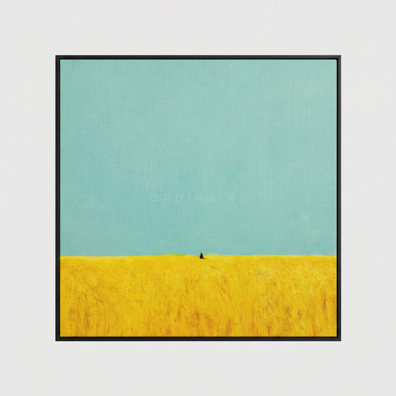 YELLOW FIELD PAINTING