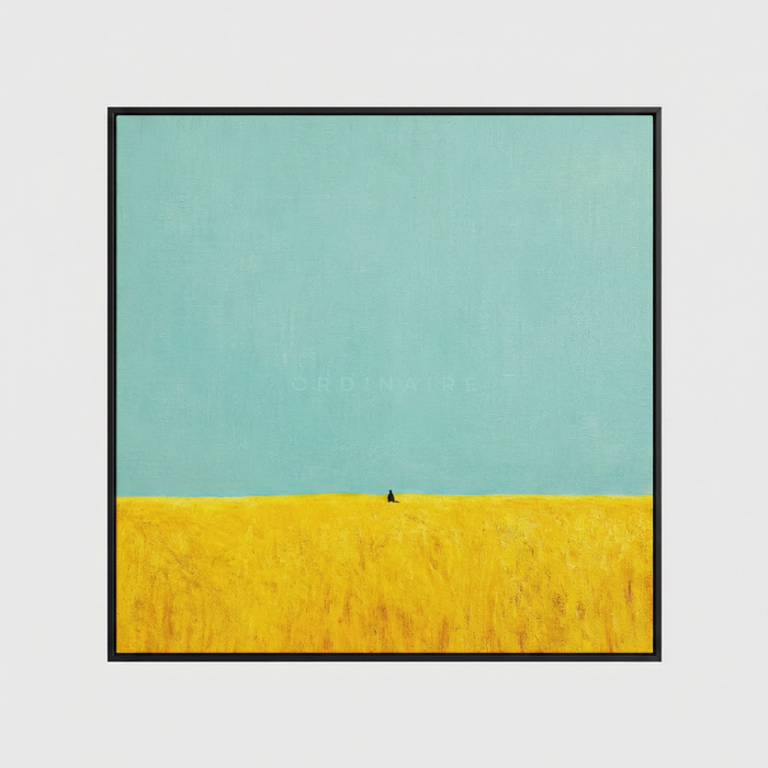 YELLOW FIELD PAINTING