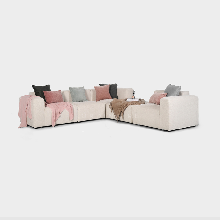 CELINE SOFA - 5-PIECE SECTIONAL SOFA (Corner L-Shape)