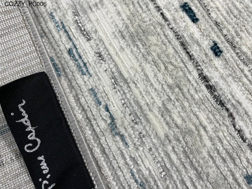 SILVER STREAM RUG (BLUE)