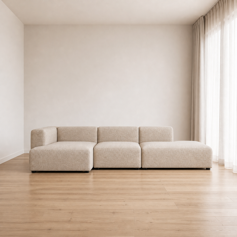 GLEE SOFA 3-PIECE SECTIONAL - NATUS 904
