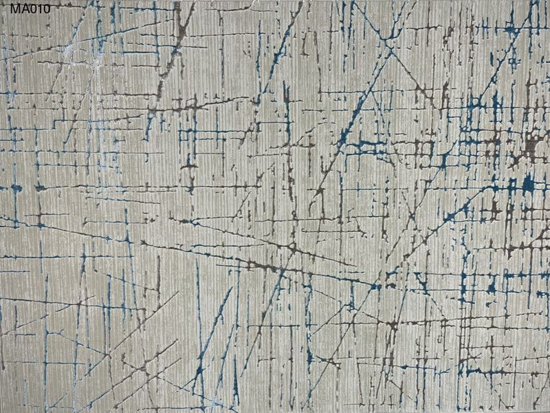 BLUE TRACE RUG