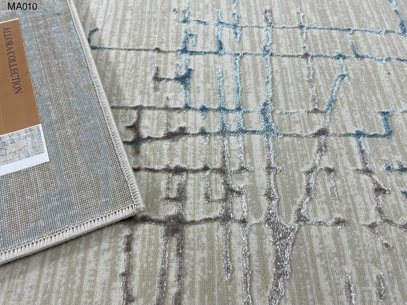 BLUE TRACE RUG